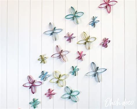 Beautiful Butterfly Wall Decor DIY