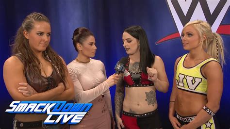 The Riott Squad introduce themselves: SmackDown LIVE, Nov. 28, 2017 ...