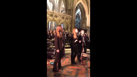 Bristol Cathedral Choir School - The Gospel Choir - YouTube