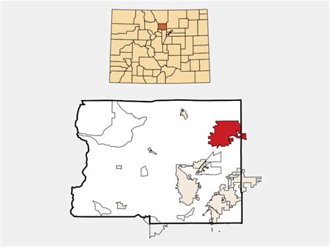 Longmont, CO - Geographic Facts & Maps - MapSof.net