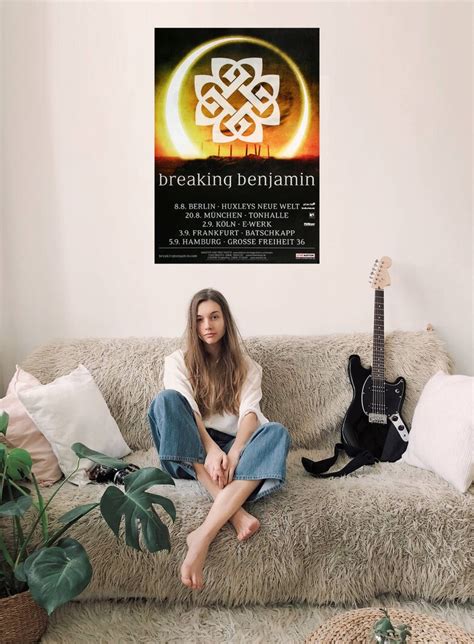 Breaking Benjamin - Dark Before Dawn, Tour 2017 - Konzertplakat, 22,90