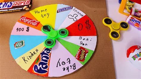 How To Make a PRIZE WHEEL - Cardboard diy prize wheel - YouTube | Diy ...