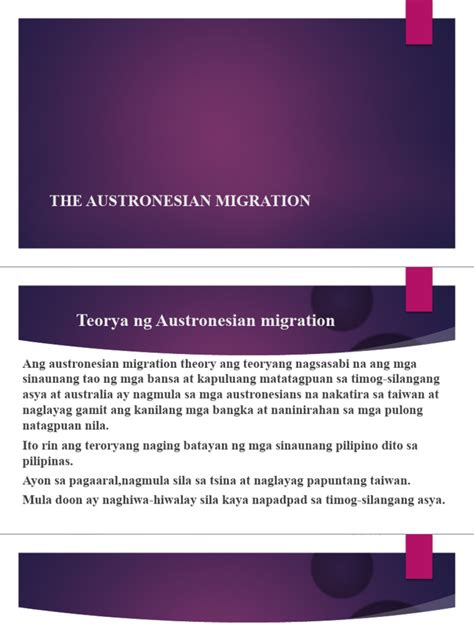 The Austronesian Migration | PDF