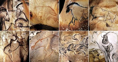 Gallery of Cave Art Paintings from the Chauvet Cave