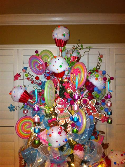 46 Famous Candy Christmas Tree Decorations Ideas - Decoration Love