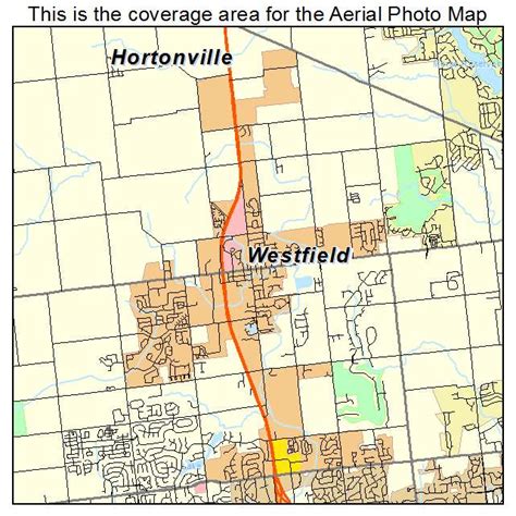 Aerial Photography Map of Westfield, IN Indiana