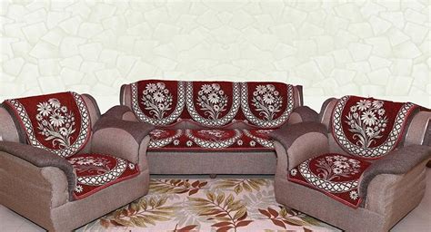 TRUE PAISA 3 Seater Sofa Slip Covers for Living Room - Sofa Covers 3 ...