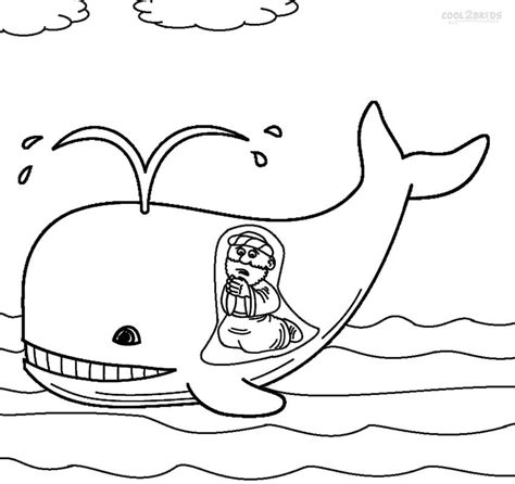 Free Printable Jonah And The Whale Coloring Pages