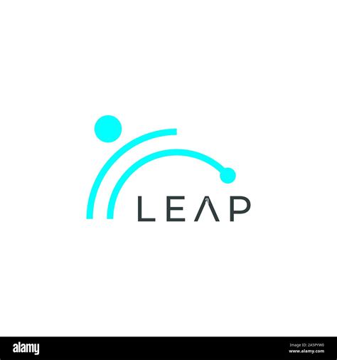 Leap vector logo. Jump vector logo. Leap icon Stock Vector Image & Art ...