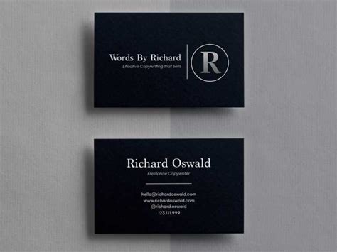 Business Card Templates Design Calling Cards Writer Template Throughout ...