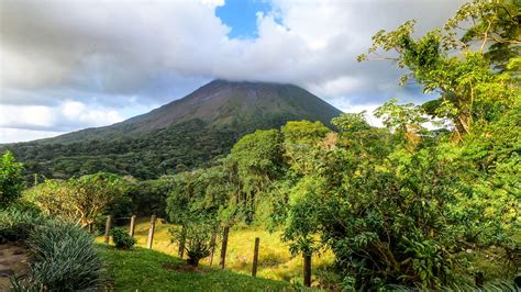 Volcano Views at the Arenal Observatory Lodge - Both Paths Taken