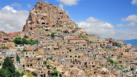 1366x768px | free download | HD wallpaper: Cappadocia, city, Cityscape ...