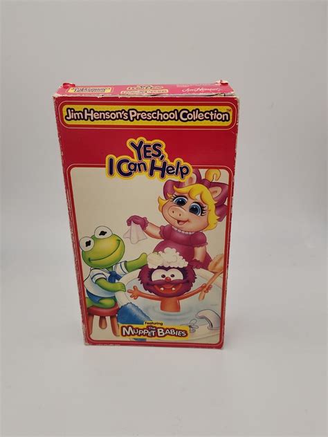 Jim Henson's Preschool Collection: YES, I CAN HELP (vhs) Muppet Babies ...