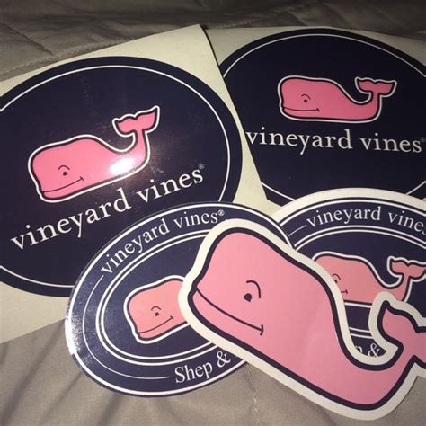 Lot of 5 Vineyard Vines Stickers | Vineyard vines stickers, Preppy car ...