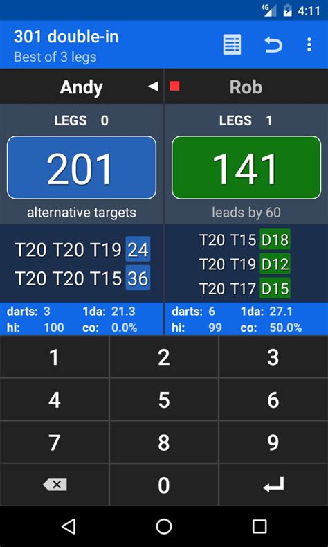 Darts Scoreboard for Android - Download