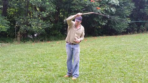 Whip cracking demonstration | Mungalli Falls Outdoor Education Centre