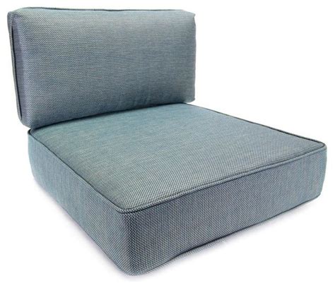 Hampton Bay Cushions Fenton Replacement Outdoor Lounge Chair Cushion ...