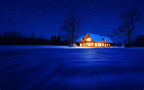 Warm Winter Nights Theme for Windows 10 | Free Wallpaper Themes