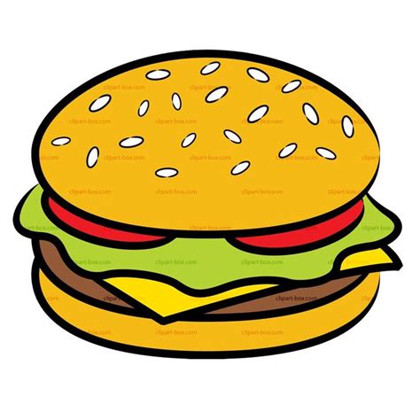 a drawing of a hamburger with lettuce and tomato on it's bun