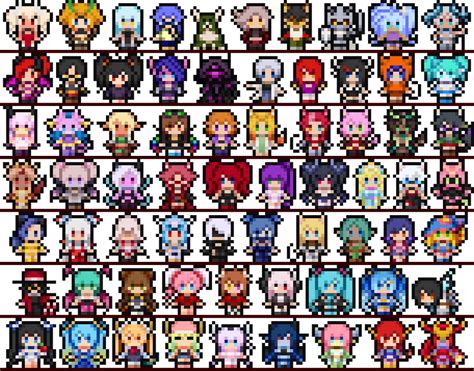 16x16 Sprites by Nanouw on DeviantArt