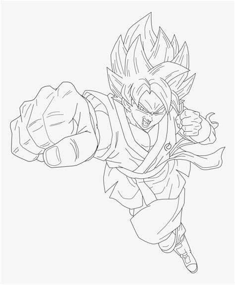 Goku Super Saiyan Blue Kaioken Coloring Pages Great - Goku Ssb Kaioken ...