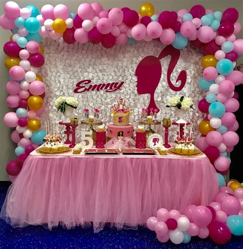 Diy Barbie Birthday Party Ideas