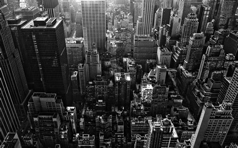 Black and White City Wallpaper ·① WallpaperTag