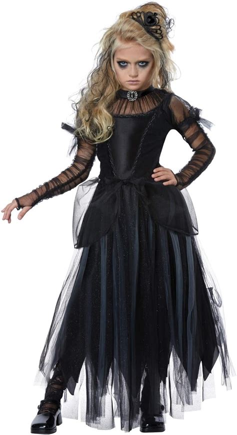 California Costumes Girls Dark Princess Child Costume Black, Large ...