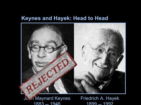 Hayek Vs. Keynes