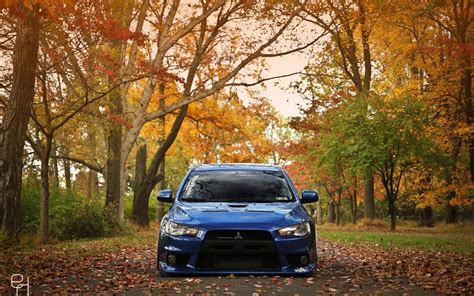 Mitsubishi Lancer Evo X Tuning Car Road HD desktop wallpaper ...