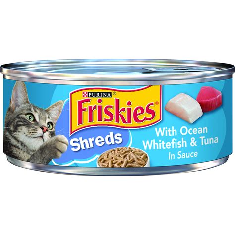 Friskies Shreds With Ocean Whitefish & Tuna | Purina Arabia