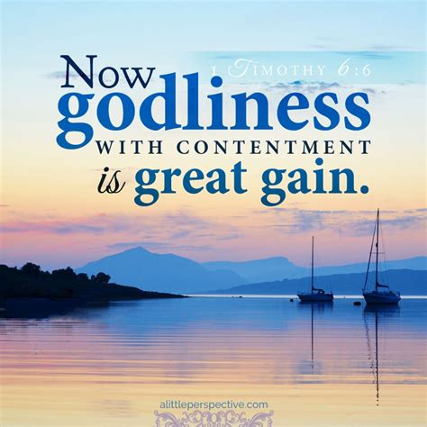 godliness with contentment