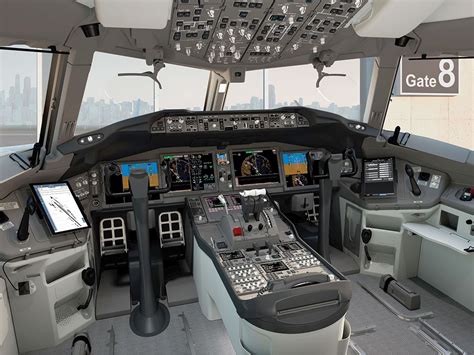 Boeing 777-9X cockpit | Boeing 777, Boeing, Flight simulator cockpit