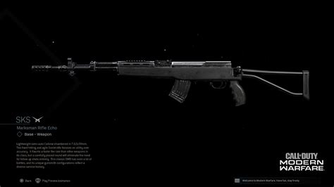 Modern Warfare® Weapon Detail: SKS | Zbor Gaming