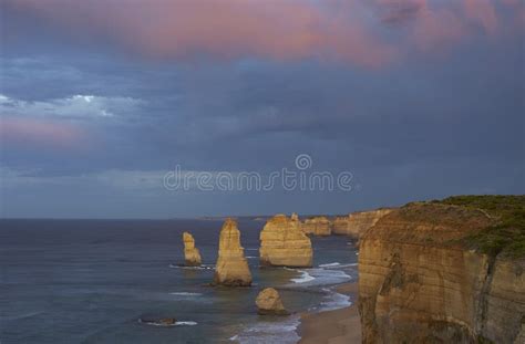 Twelve Apostles before Sunrise Stock Photo - Image of destination ...