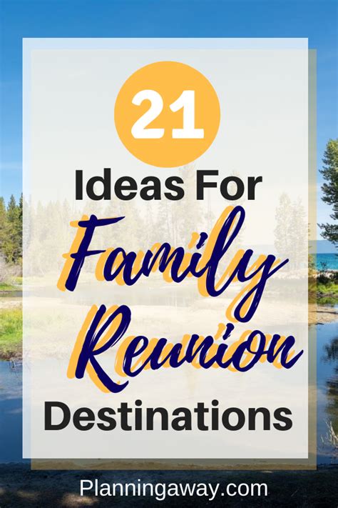 20 of the best locations for family reunions family reunion venues you ...