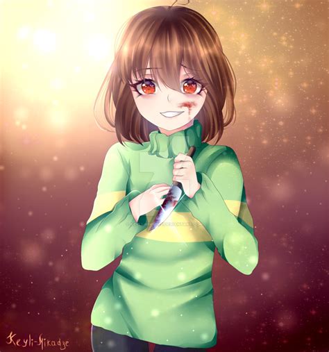 Undertale Female Chara X Reader