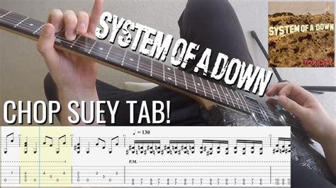 Chop Suey! Sheet Music System Of A Down Bass Guitar Tab, 60% OFF