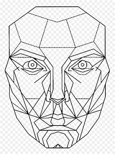 Golden Ratio Face Template