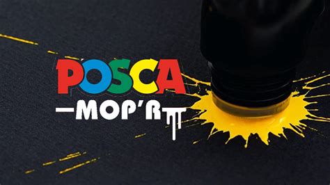 POSCA MOP'R: The Ultimate Graffiti Art Paint Marker for Creative ...