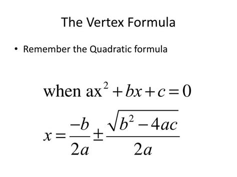 PPT - Vertex Form PowerPoint Presentation - ID:2384030