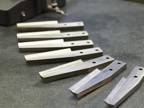 Manufacturing of pelletizing knives - CTD