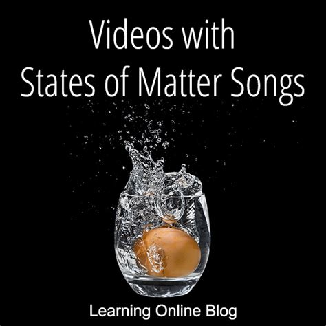 Videos with States of Matter Songs