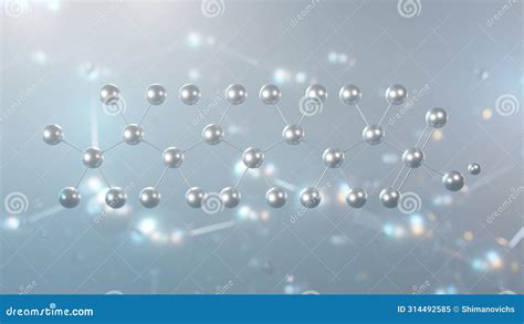 Perfluorooctanesulfonic Acid Molecular Structure, 3d Model Molecule ...