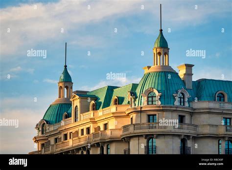 Traditional Baku architecture, Baku Azerbaijan Stock Photo - Alamy