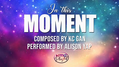 In This Moment - Alison Yap (Lyrics) - YouTube