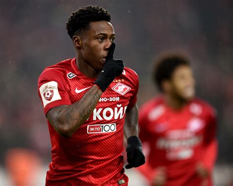 Everton were interested in Spartak Moscow forward Quincy Promes, says ...