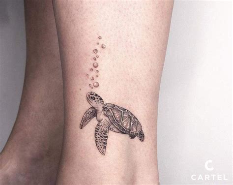 Top 81 Best Small Turtle Tattoo Ideas - [2021 Inspiration Guide] in ...