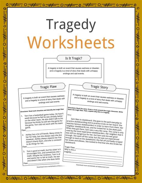 Tragedy Facts & Worksheets | Literature, Examples & Definition