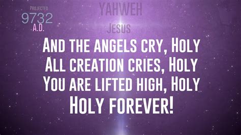 Holy Forever (Chris Tomlin) - Lyric Video - YouTube